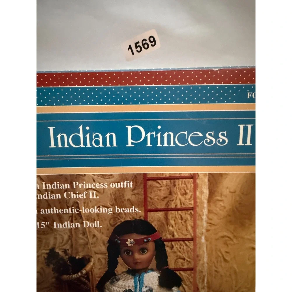 Vintage Native American Crochet Doll Patterns‎ Lot of 5 Southwestern Arts Crafts